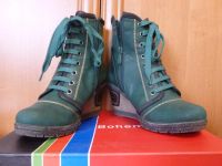 Лот: 7168485. Фото: 2. Ботинки осенние зеленые, 37 размер. Женская обувь