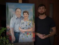 Лот: 21254643. Фото: 2. Живопись маслом. Портрет по фото... Услуги