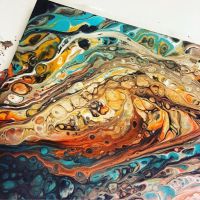 Лот: 17322532. Фото: 7. Краски для марморирования(Акриловые...