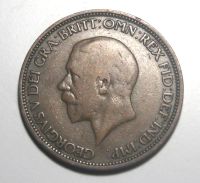 Лот: 8637078. Фото: 2. Великобритания 1/2 пенни 1935... Монеты
