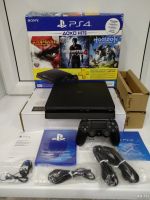 Лот: 13359348. Фото: 2. Sony PS4 Slim 500Gb в идеальном... Игровые приставки, консоли, видеоигры