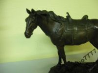 Лот: 5823738. Фото: 2. лошадь.конь.бронза.европа.27см... Живопись, скульптура, фото