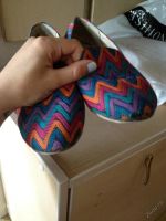 Лот: 5613610. Фото: 2. Макасины (балетки) яркие б/у 37... Женская обувь