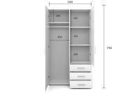 Лот: 23654841. Фото: 10. Шкаф 2-створчатый LAZURIT Порто