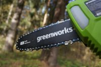 Лот: 20943574. Фото: 16. Кусторез GreenWorks G40PSF без...