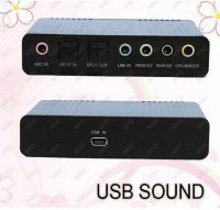 Лот: 4788857. Фото: 3. Звуковая карта USB 2.0. 5 x Jack... Компьютеры, оргтехника, канцтовары