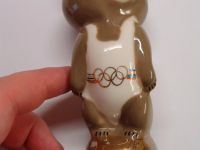 Лот: 7176804. Фото: 6. фарфоровая статуэтка Мишка Олимпийский...
