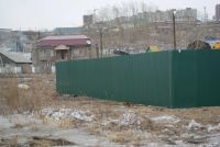 Лот: 5116226. Фото: 2. Забор из профлиста. Срубы и конструкции