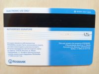 Лот: 19305254. Фото: 2. карта банковская Rosbank. Открытки, билеты и др.