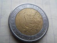 Лот: 22163633. Фото: 2. Перу 2 новых соля 1995. Монеты