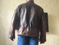 Лот: 9365856. Фото: 3. Кожаная куртка, косоворотка из... Одежда, обувь, галантерея