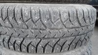 Лот: 10505964. Фото: 3. Шины шипованные R17 Bridgstone... Авто, мото, водный транспорт