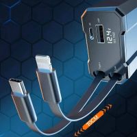 Лот: 25794388. Фото: 6. АЗУ WUW C260 1A1C+Type-C; Lightning...