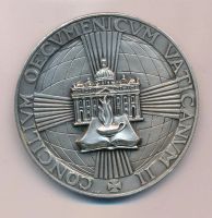 Лот: 7870700. Фото: 2. Ватикан Медаль Папа Павел VI... Значки, медали, жетоны