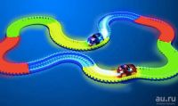 Лот: 14969168. Фото: 2. 🚗 🚙 Magic Tracks гибкая светящаяся... Игрушки