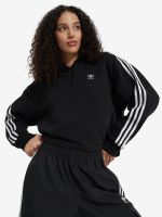 Лот: 24922139. Фото: 6. Худи женское adidas, Черный
