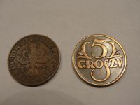 Лот: 4926477. Фото: 2. Польша, 5 грошей, 1930. Монеты