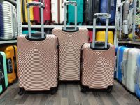 Лот: 16355147. Фото: 3. Чемодан Большой ABS plastic "Перламутровый... Одежда, обувь, галантерея