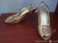 Лот: 996878. Фото: 2. Женские кожаные босоножки Mativi... Женская обувь