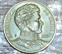 Лот: 10116714. Фото: 2. Экзотика с рубля (8652) Чили. Монеты