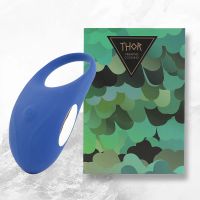 Лот: 24253874. Фото: 4. Виброкольцо FeelzToys Thor, синее. Красноярск