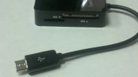Лот: 8107423. Фото: 3. Карт-ридер OTG (5 в 1) micro USB... Компьютеры, оргтехника, канцтовары