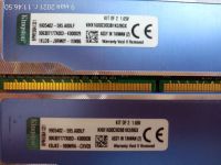 Лот: 17582920. Фото: 3. Kingston Hyper X Blue DDR-III... Компьютеры, оргтехника, канцтовары