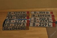 Лот: 1655949. Фото: 3. номерные знаки (германия). Красноярск