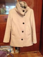 Лот: 6179603. Фото: 2. Продам пальто бежевое шерстяное... Женская одежда