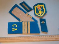 Лот: 25783019. Фото: 2. погоны +петлицы+шевроны старший... Военная атрибутика