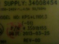 Лот: 16085123. Фото: 2. Плата питания KDL47XS712AN-LCD-KD3. Запчасти для бытовой техники