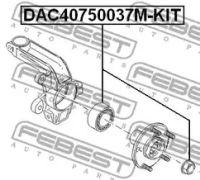 Лот: 25870426. Фото: 2. Подшипник ступичный передний 40X75X37... Автозапчасти
