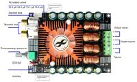Лот: 15271533. Фото: 11. Усилитель звука WM-033U TDA7498E...