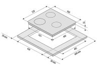 Лот: 23655625. Фото: 6. Индукционная варочная панель KRONAsteel...