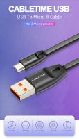 Лот: 16455520. Фото: 2. Cabletime Micro USB 2.0 2.4A... Аксессуары