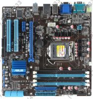 Лот: 9853668. Фото: 2. Материнская плата ASUS P7H55-M... Комплектующие