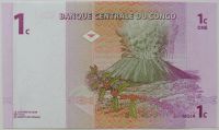 Лот: 17756966. Фото: 2. R Конго 1 сантим 1997, UNC. Банкноты