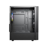 Лот: 22969236. Фото: 4. Корпус mATX, ACD Coffre 106, чёрный... Красноярск