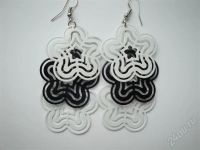 Лот: 492919. Фото: 2. Стильный сережки № 14 :)))). Ювелирные изделия, бижутерия, часы