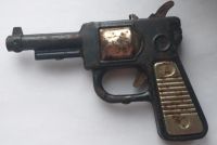 Лот: 20527449. Фото: 2. Игрушка пистолет СССР металл... Коллекционирование, моделизм