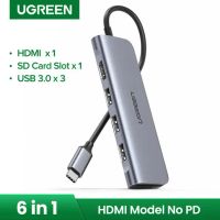 Лот: 24664896. Фото: 2. USB-хаб UGREEN CM195 USB-C to... Периферия