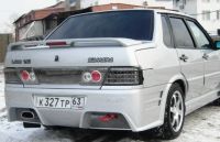 Лот: 6514259. Фото: 3. Бампер задний "AVR-CUP" ВАЗ 21099. Авто, мото, водный транспорт