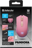 Лот: 25819761. Фото: 9. Мышь игровая Defender GM-502 розовый...