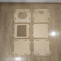 Лот: 14968976. Фото: 5. Домик для кошек с когтеточкой