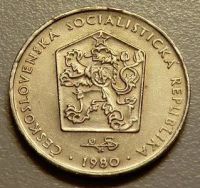 Лот: 11654182. Фото: 2. 2 кроны 1980 Чехословакия. Монеты