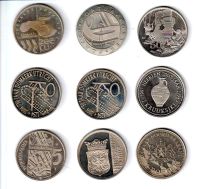 Лот: 9668807. Фото: 2. Нидерланды набор монетовидных... Значки, медали, жетоны