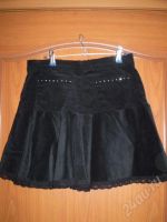 Лот: 36741. Фото: 2. юбка черный вельвет! 44р