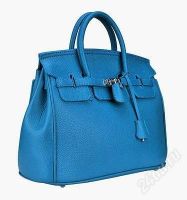Лот: 1232702. Фото: 2. сумка hermes birkin blue w35... Аксессуары