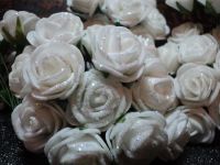 Лот: 3332455. Фото: 4. Маленькие белые латексные розы... Красноярск