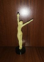 Лот: 25408685. Фото: 3. Редкая статуэтка: Гимнастка. СССР. Коллекционирование, моделизм